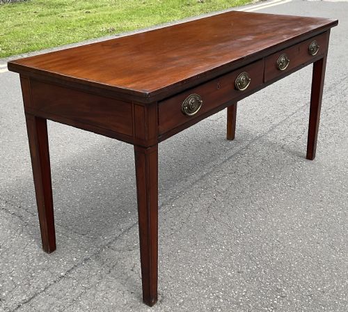GEORGIAN MAHOGANY SERVING TABLE - ADDITIONAL PHOTO 2