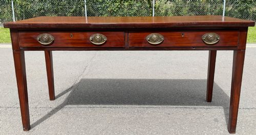 GEORGIAN MAHOGANY SERVING TABLE - ADDITIONAL PHOTO 3