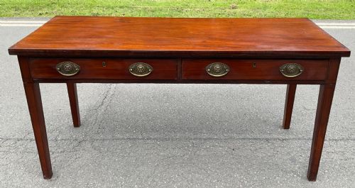 GEORGIAN MAHOGANY SERVING TABLE - ADDITIONAL PHOTO 5