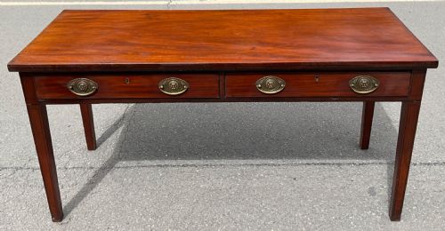 GEORGIAN MAHOGANY SERVING TABLE - ADDITIONAL PHOTO 10