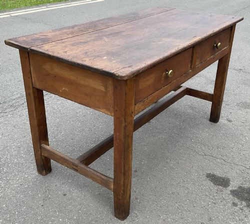 VICTORIAN PINE KITCHEN TABLE - ADDITIONAL PHOTO 5