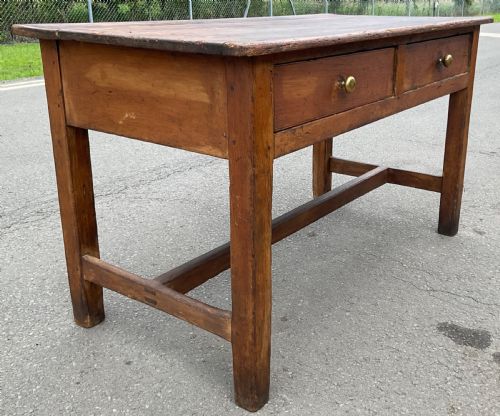 VICTORIAN PINE KITCHEN TABLE - ADDITIONAL PHOTO 6