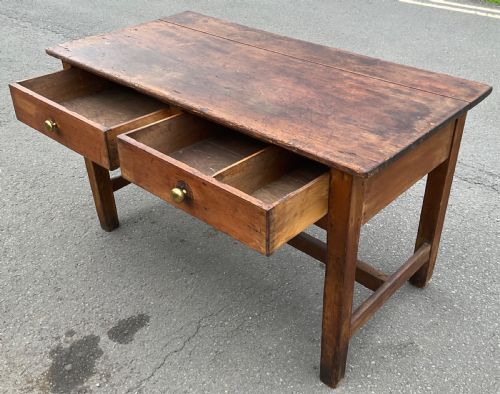 VICTORIAN PINE KITCHEN TABLE - ADDITIONAL PHOTO 8
