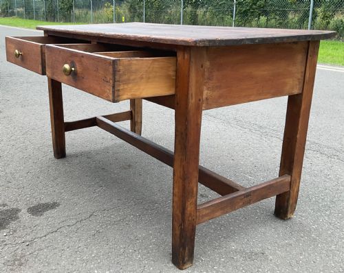 VICTORIAN PINE KITCHEN TABLE - ADDITIONAL PHOTO 9