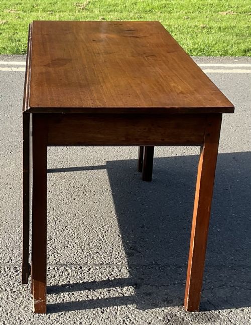 GEORGIAN MAHOGANY EXTENDING DINING TABLE TO SEAT 12 - ADDITIONAL PHOTO 7