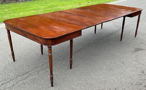 Georgian Mahogany Extending Dining Table to Seat 12