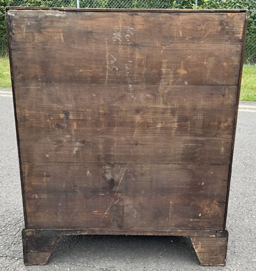 GEORGIAN WALNUT WRITING BUREAU - ADDITIONAL PHOTO 12