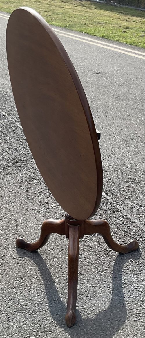 GEORGIAN MAHOGANY TRIPOD TABLE - ADDITIONAL PHOTO 2