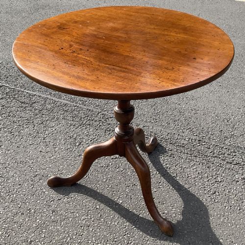 GEORGIAN MAHOGANY TRIPOD TABLE - ADDITIONAL PHOTO 5