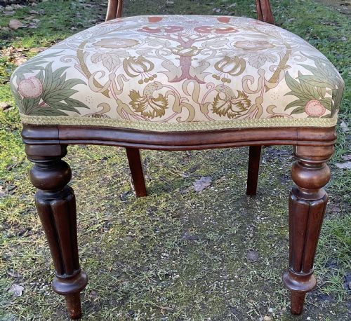 SET OF TWELVE VICTORIAN MAHOGANY DINING CHAIRS - ADDITIONAL PHOTO 6