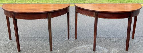 GEORGIAN MAHOGANY EXTENDING DINING TABLE TO SEAT TWELVE - ADDITIONAL PHOTO 12