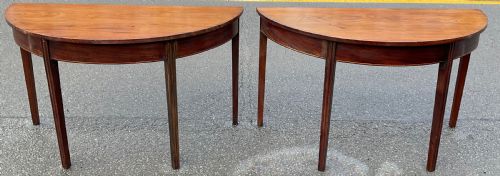 GEORGIAN MAHOGANY EXTENDING DINING TABLE TO SEAT TWELVE - ADDITIONAL PHOTO 13