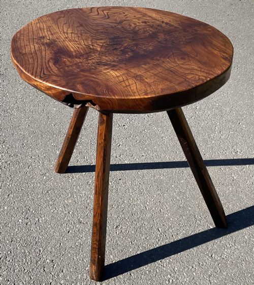 GEORGIAN OAK CRICKET TABLE - ADDITIONAL PHOTO 1