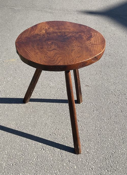 GEORGIAN OAK CRICKET TABLE - ADDITIONAL PHOTO 2