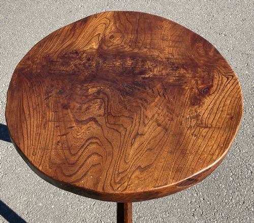 GEORGIAN OAK CRICKET TABLE - ADDITIONAL PHOTO 3