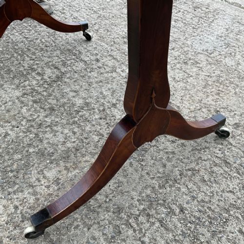REGENCY MAHOGANY SOFA TABLE - ADDITIONAL PHOTO 8