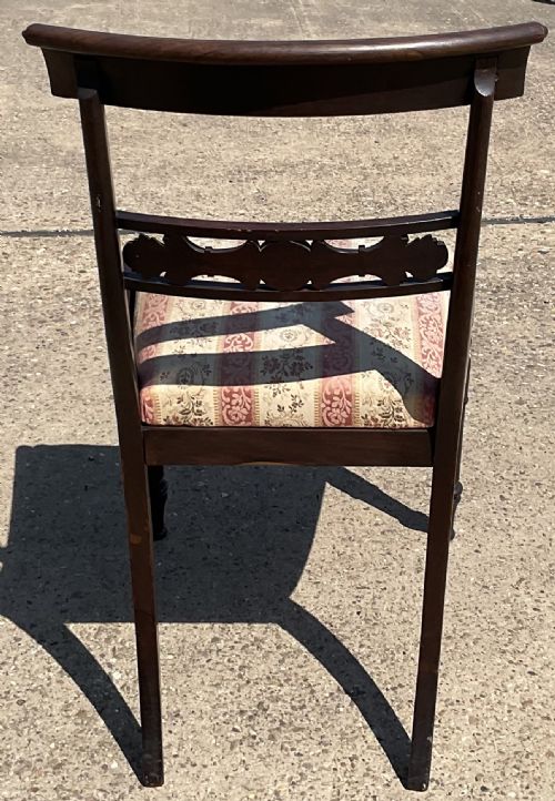 SET OF SIX REGENCY ROSEWOOD DINING CHAIRS - ADDITIONAL PHOTO 13