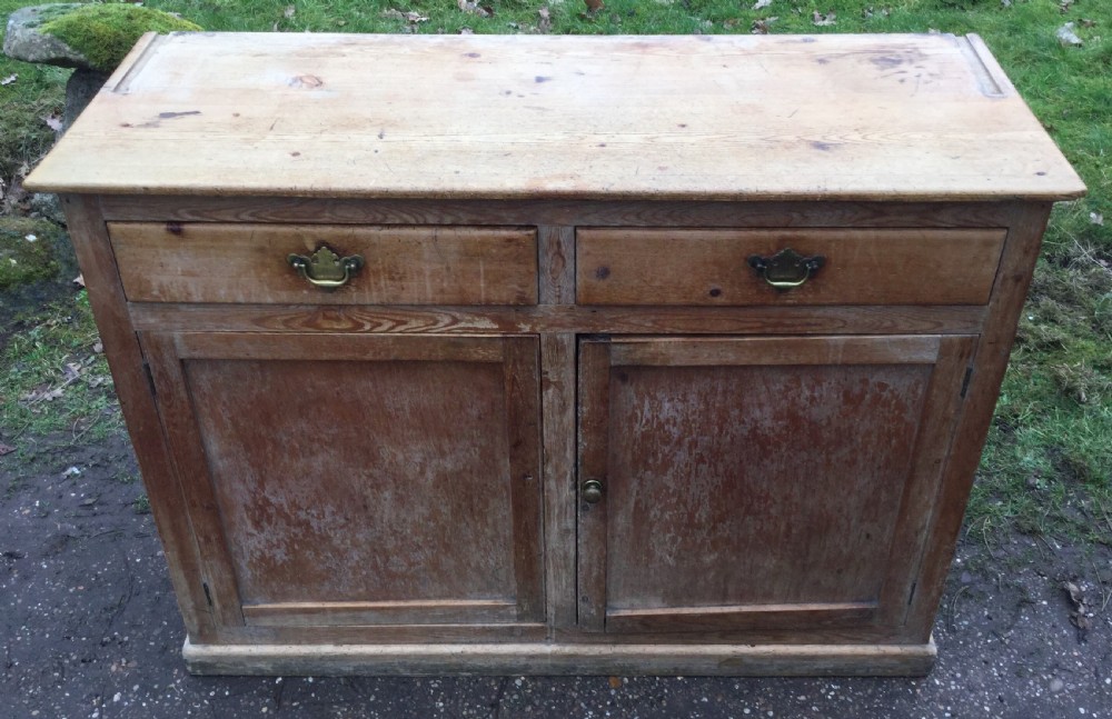 Edwardian Pine Kitchen Dresser View IX