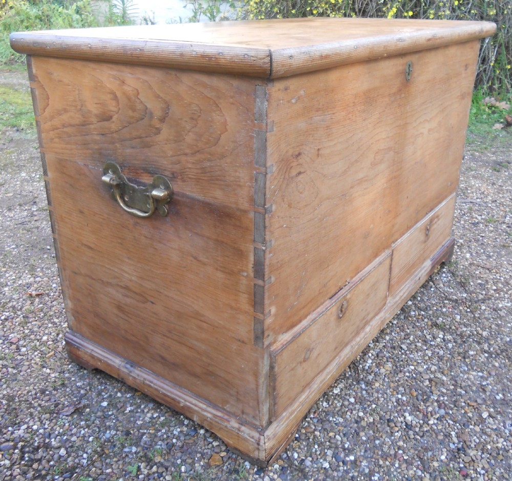 Georgian Pine Mule Chest  View V
