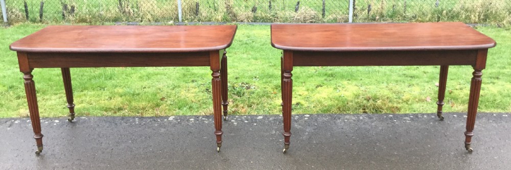 Regency Mahogany Extending Dining Table to Seat Twelve  View II