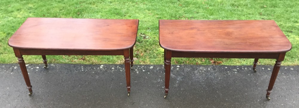 Regency Mahogany Extending Dining Table to Seat Twelve  View III