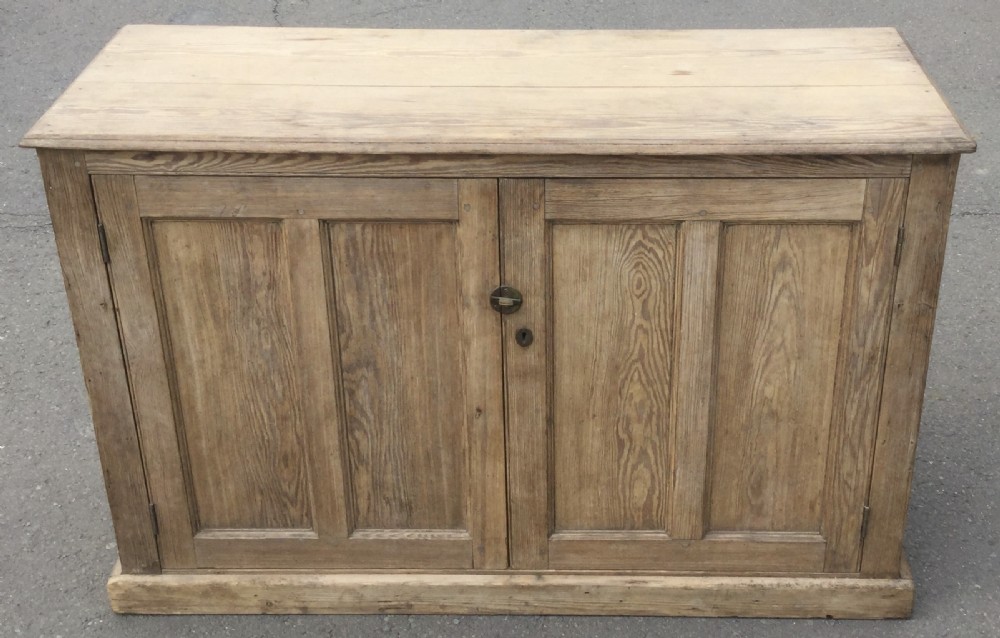 Victorian Pitch Pine Side Cupboard  View III