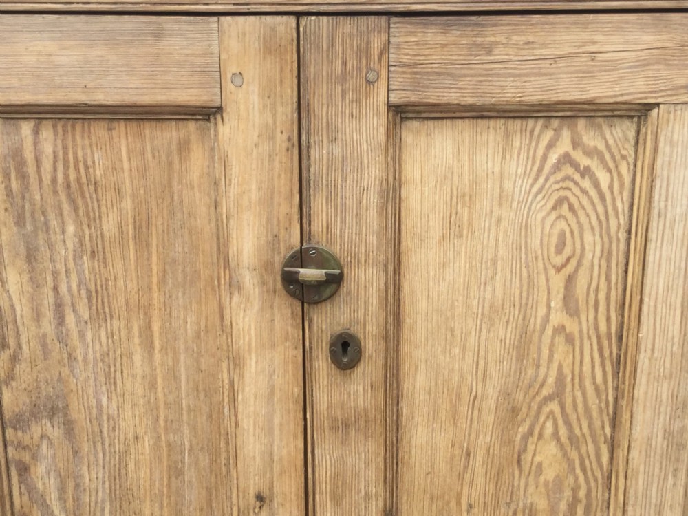 Victorian Pitch Pine Side Cupboard  View IX