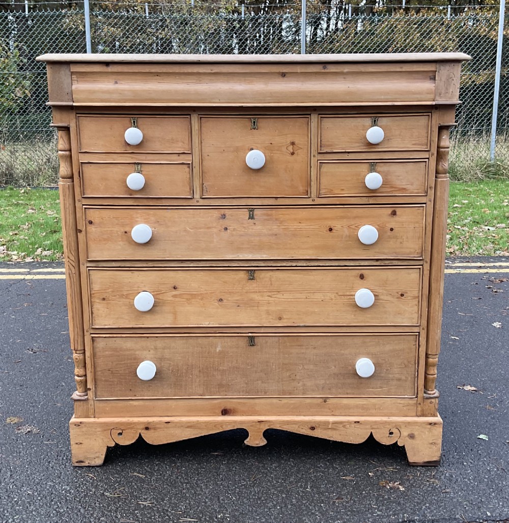 Large Pine Chest of Drawers