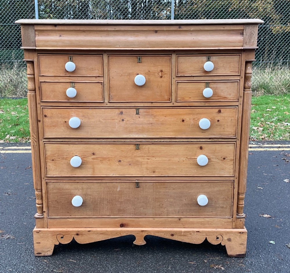 Large Pine Chest of Drawers View II