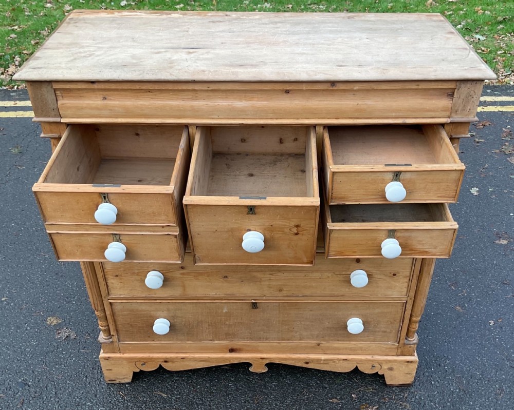 Large Pine Chest of Drawers View X