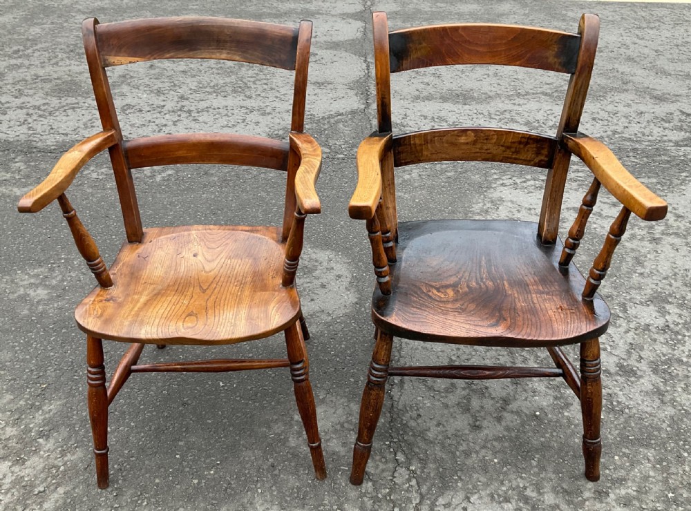 Six Windsor Kitchen Chairs View XIV