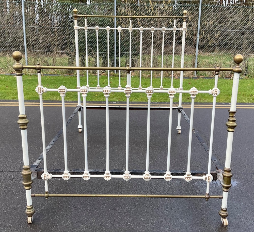 Victorian Brass & Iron Double Bed
