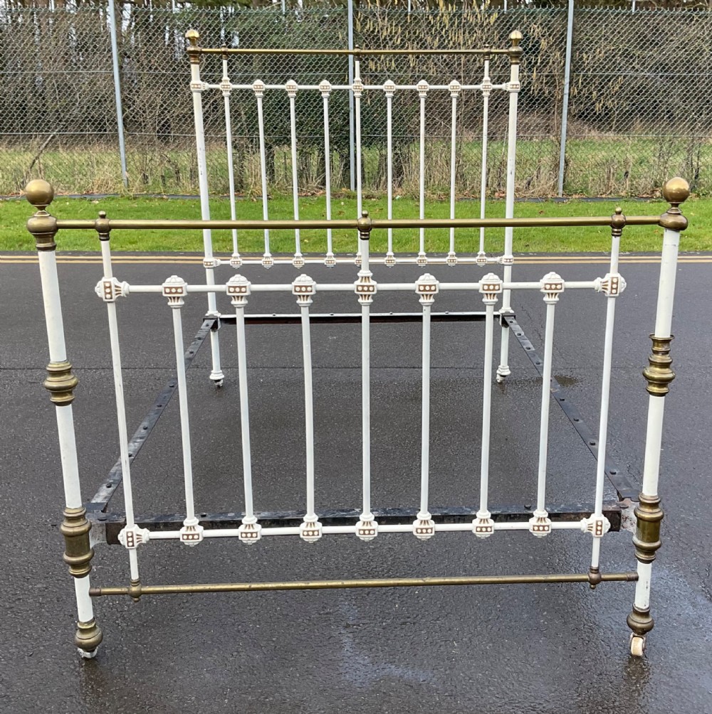Victorian Brass & Iron Double Bed View II