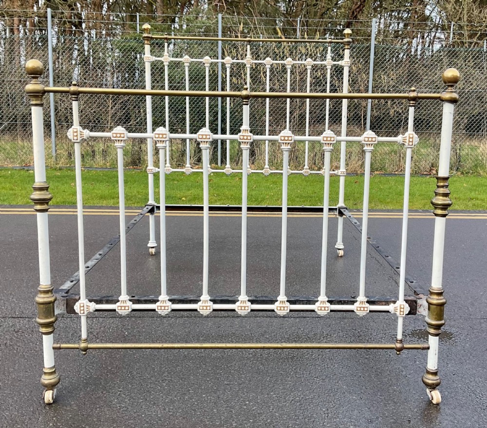 Victorian Brass & Iron Double Bed View III