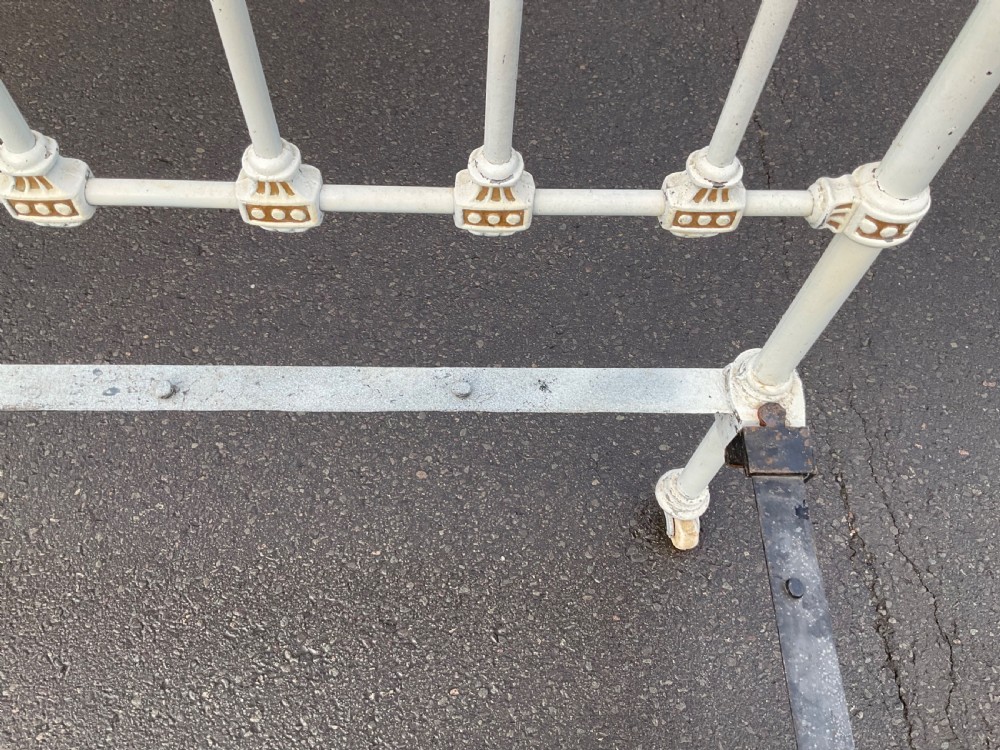 Victorian Brass & Iron Double Bed View IX