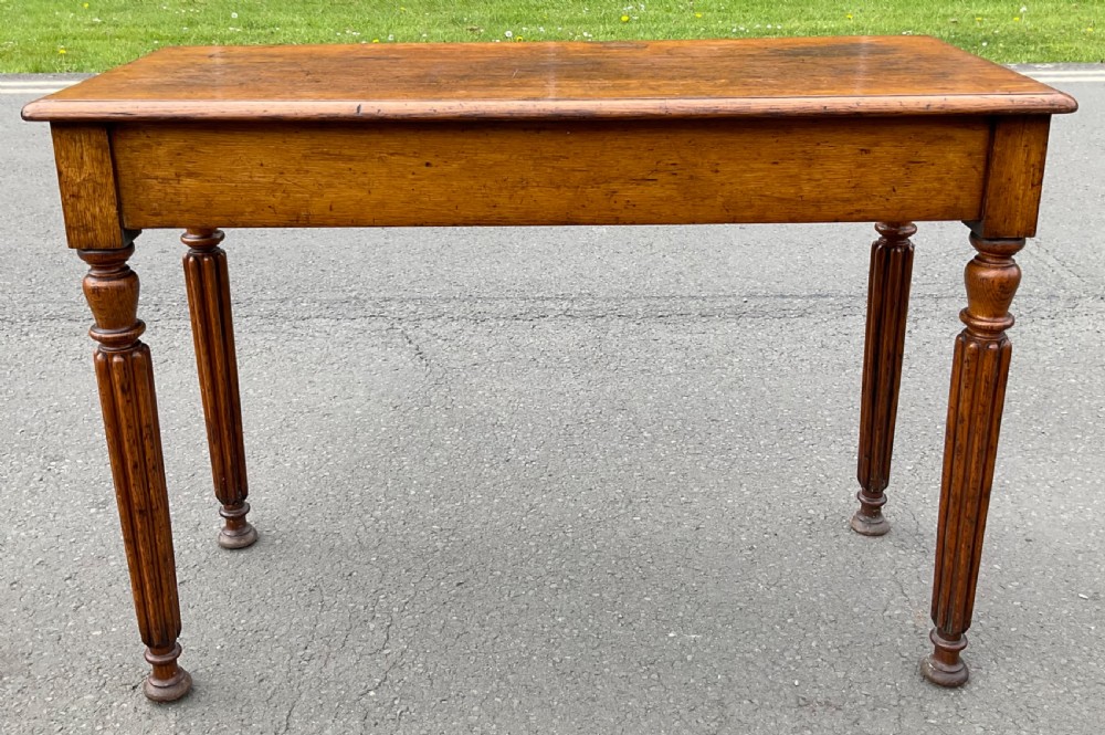 Regency Oak Console Table 