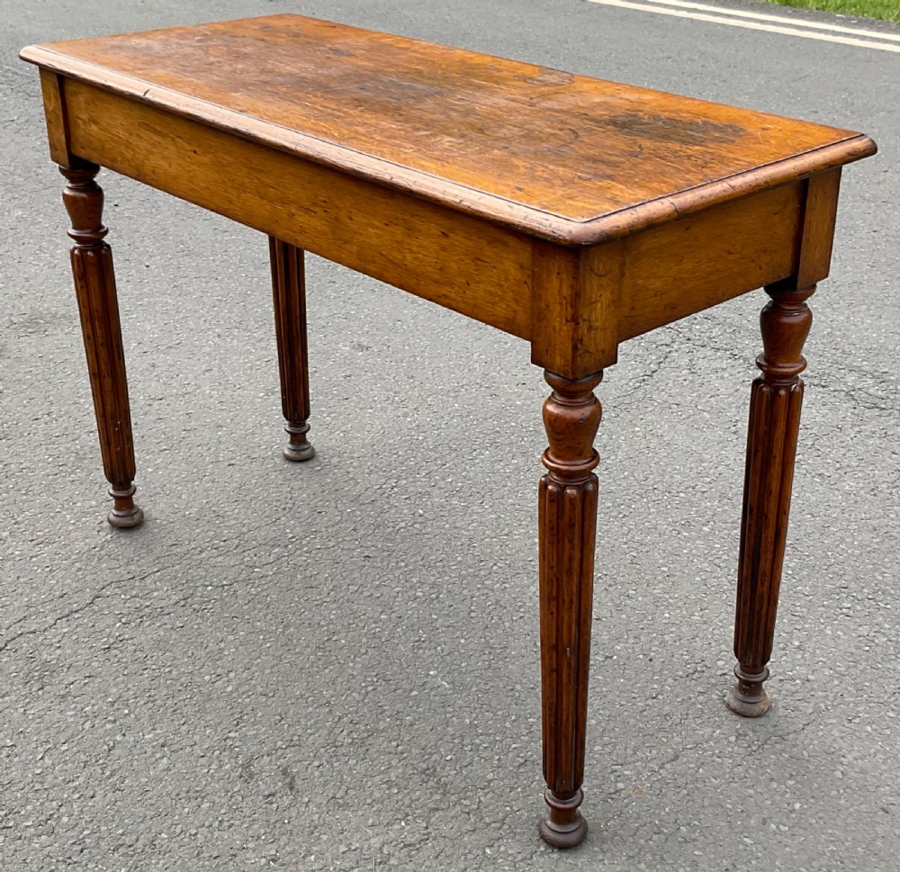 Regency Oak Console Table  View III