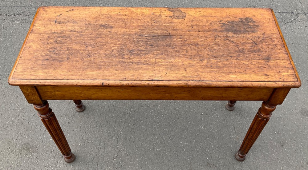 Regency Oak Console Table  View IV