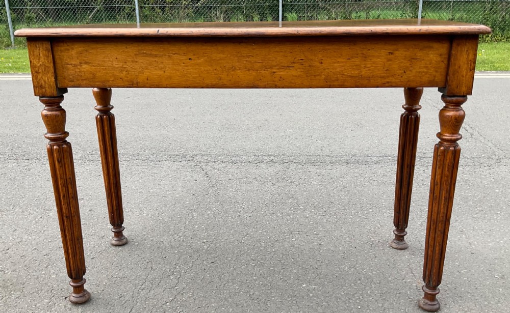 Regency Oak Console Table  View V