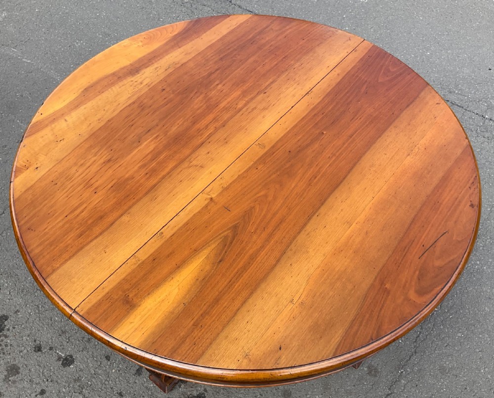 Victorian Mahogany Pedestal Centre Table  View V