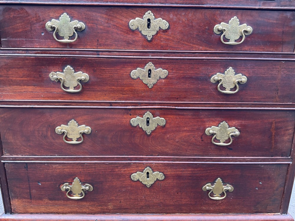 Georgian Small Mahogany Writing Bureau  View VI