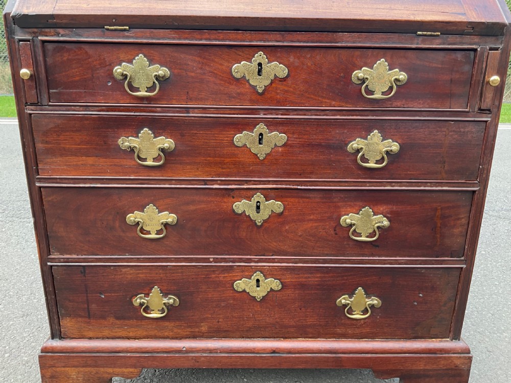 Georgian Small Mahogany Writing Bureau  View VIII