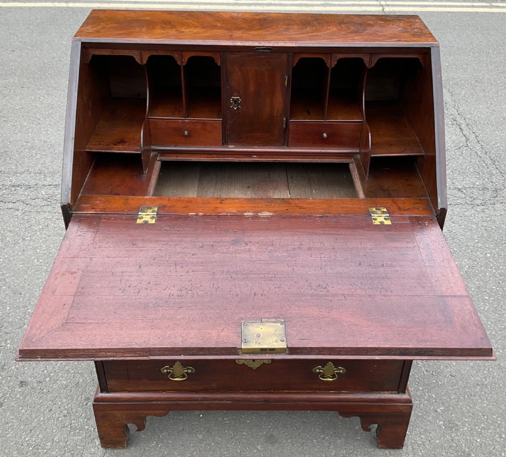 Georgian Small Mahogany Writing Bureau  View XIII