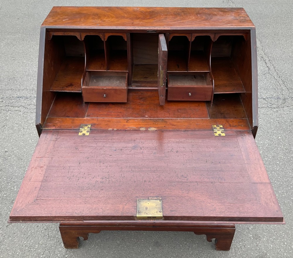 Georgian Small Mahogany Writing Bureau  View XV