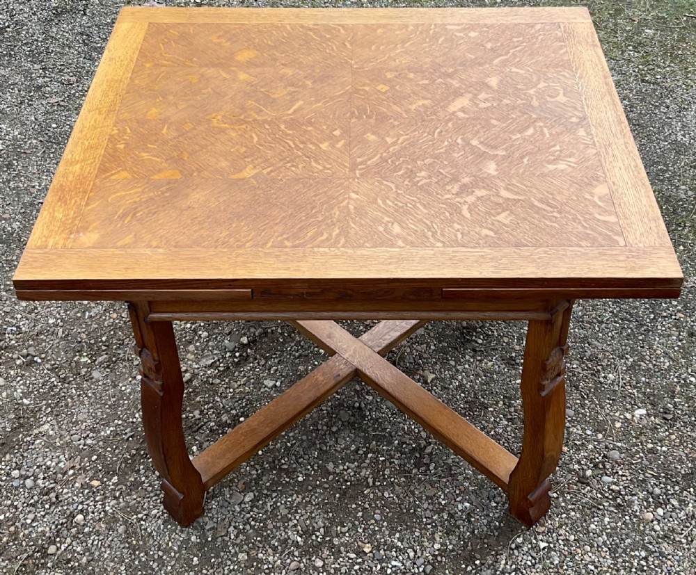 Golden Oak Extending Dining Table 