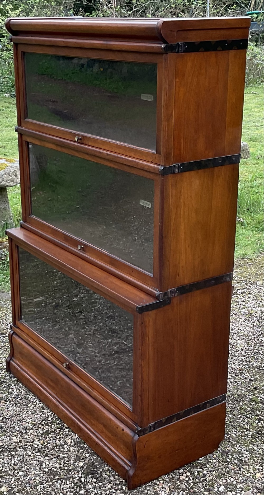 Globe Wernicke Mahogany Stacking Bookcase