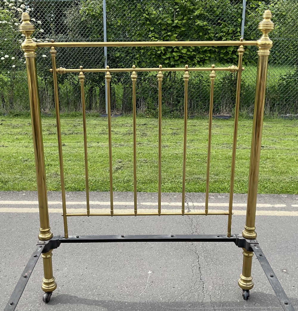Victorian Single Brass Bed View III