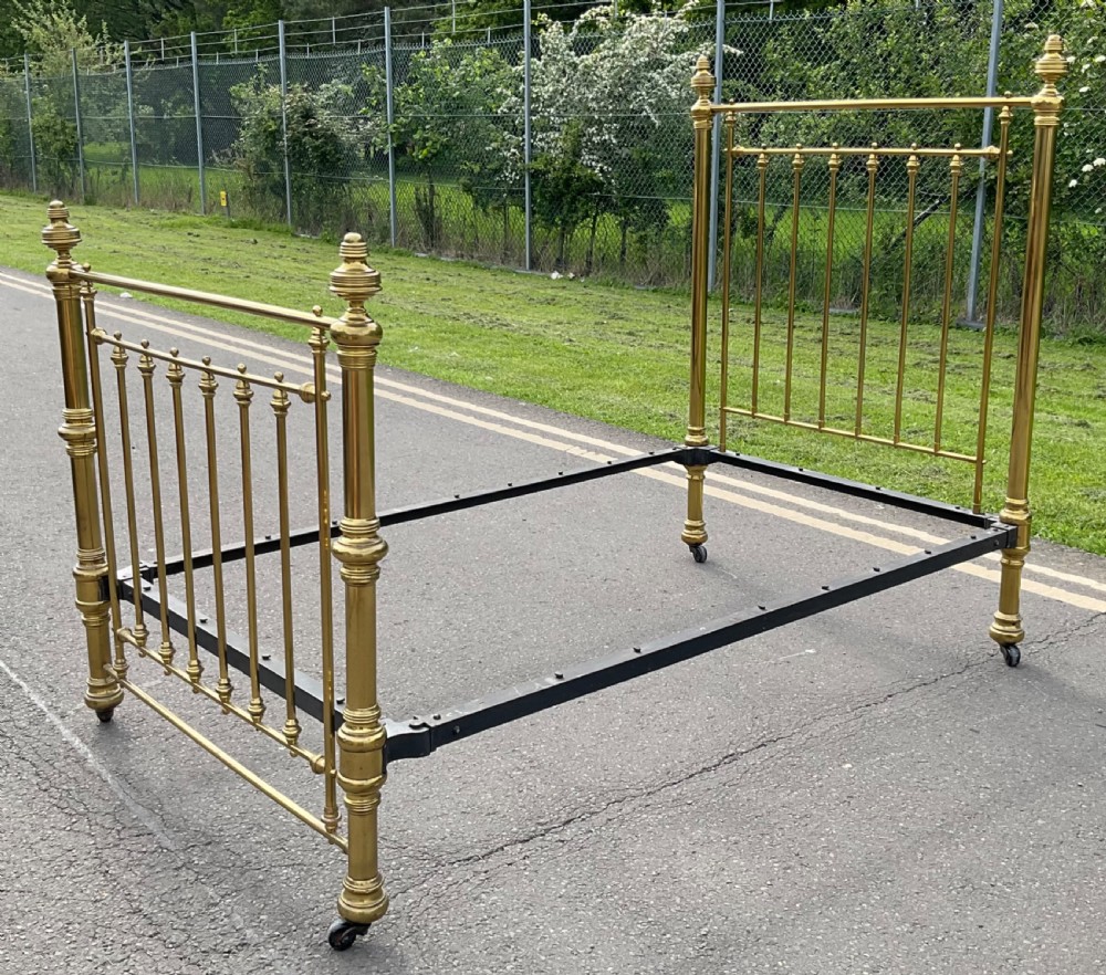 Victorian Single Brass Bed View VI