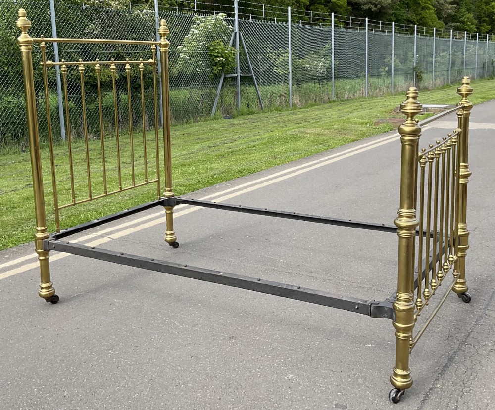 Victorian Single Brass Bed View VIII