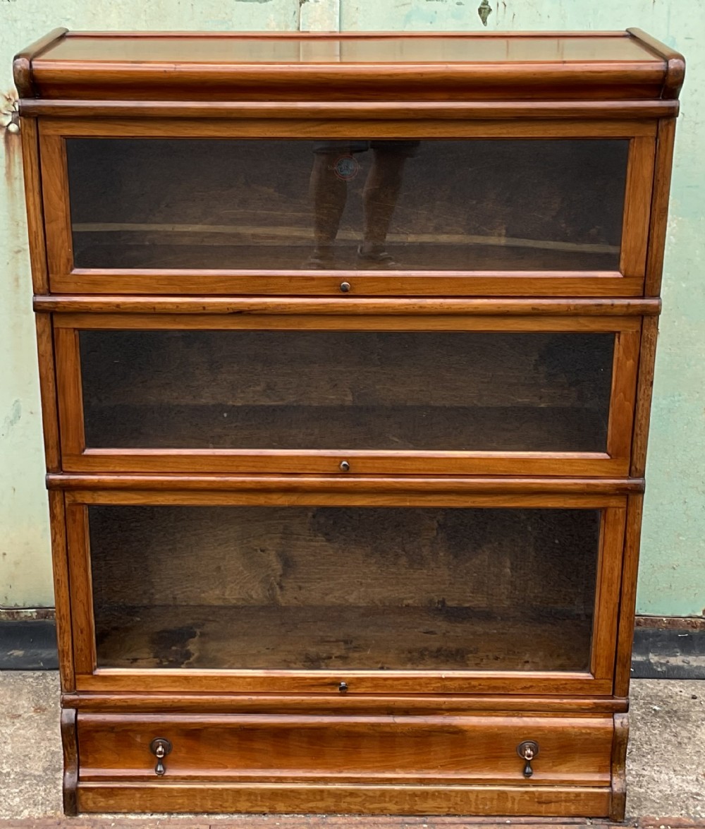 Globe Wernicke Mahogany Stacking Bookcase